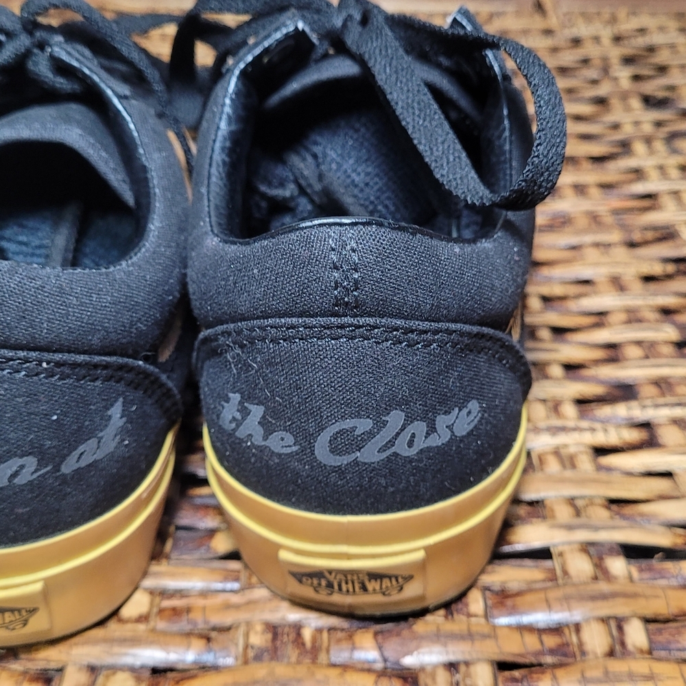 Vans Harry Potter Gold Sneakers 5.5 - Picture 10 of 16